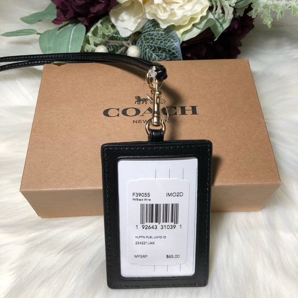 🎀🎀Coach Lanyard ID Badge Holder F39055 - Picture 6 of 6